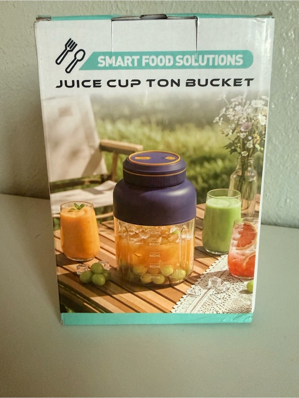 Portable Wireless Juicer Cup 45OZ Rechargeable Cordless Blender
